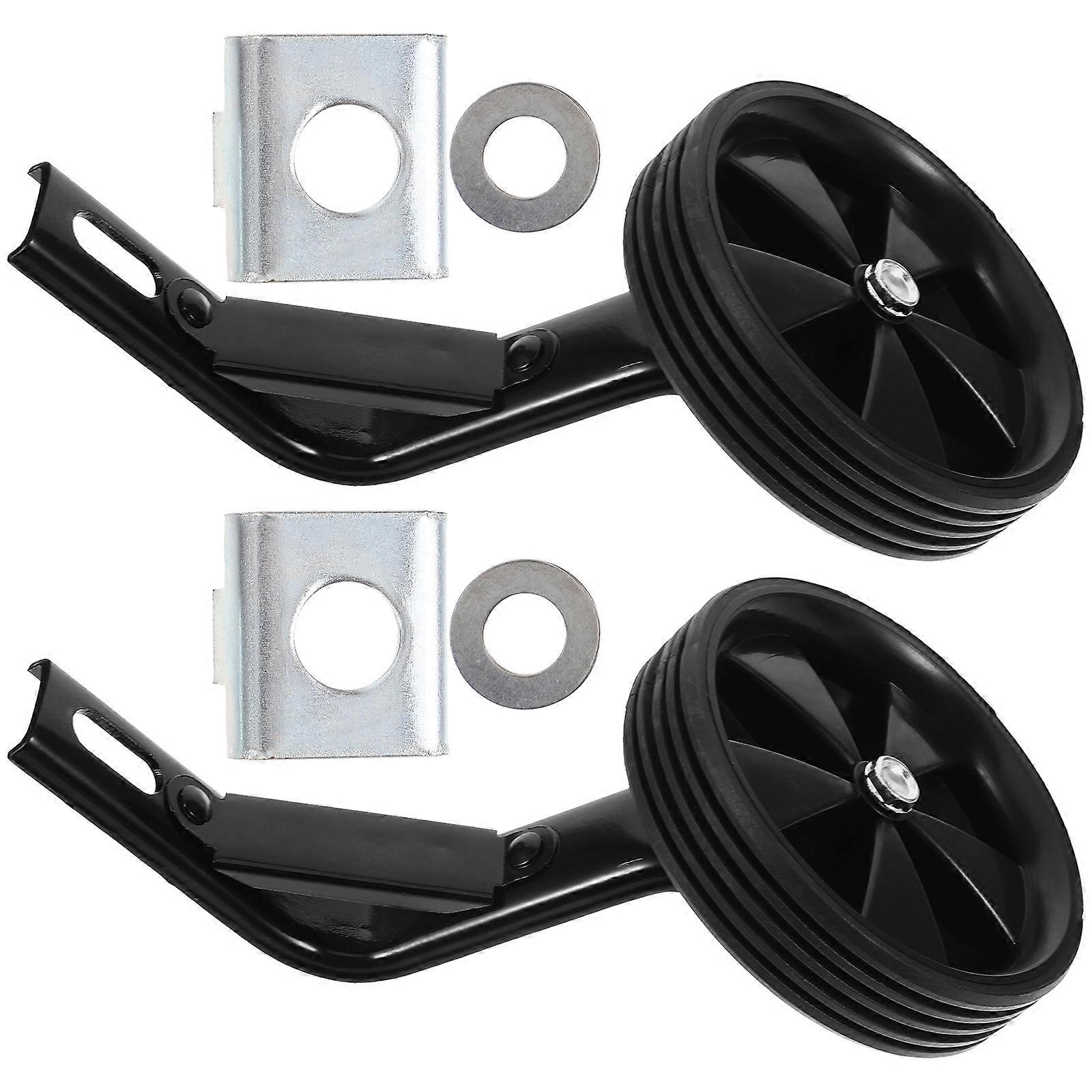 1 Pair of Replacement Training Wheels Versatile Bike Stabiliser Replaceable Bike Wheels