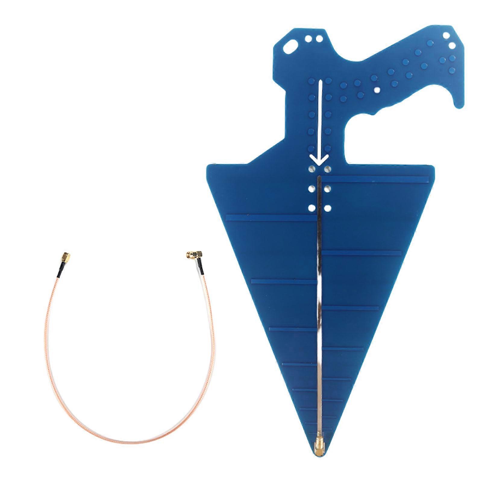 Periodic Antennas, 0.6 to 10 GHz Frequency Ranges for RF Engineers Electromagnetic Radiation Analysis Compliance Testing Multicolor