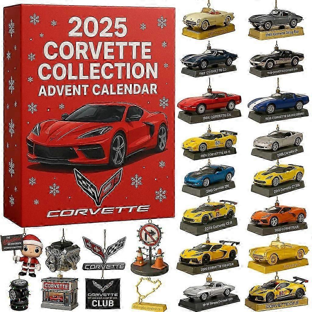 Ημερολόγιο Advent της Corvette Car Collect 2025 - Αντίστροφη μέτρηση για τους λάτρεις των αυτοκινήτων