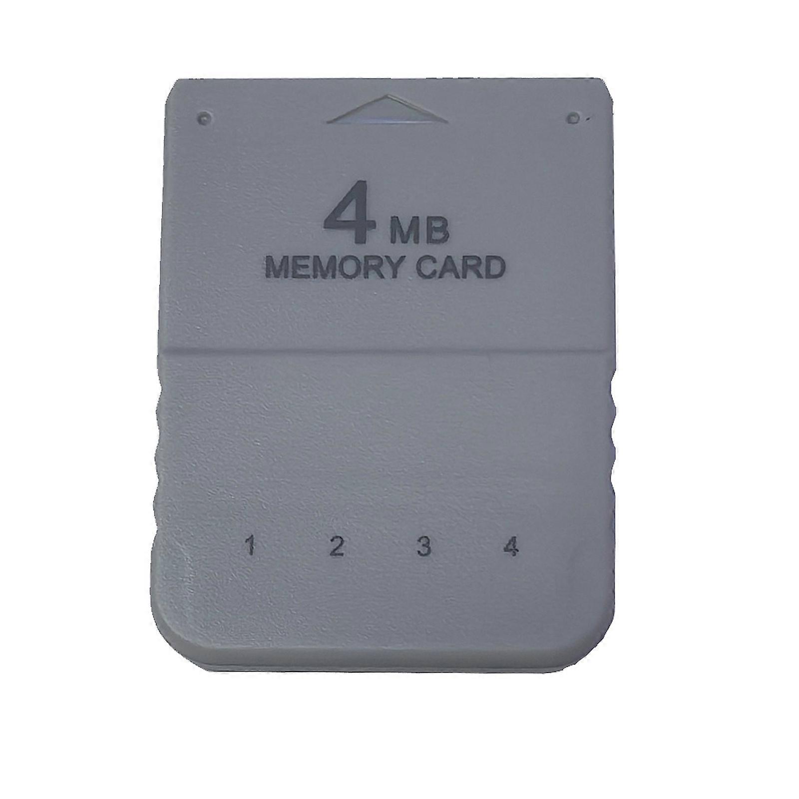 4MB 4Mega Memory Card For PS1 Ensuring Quick Game Save Load Times Make of Quality ABS Material for Enhances Longevity Multicolor