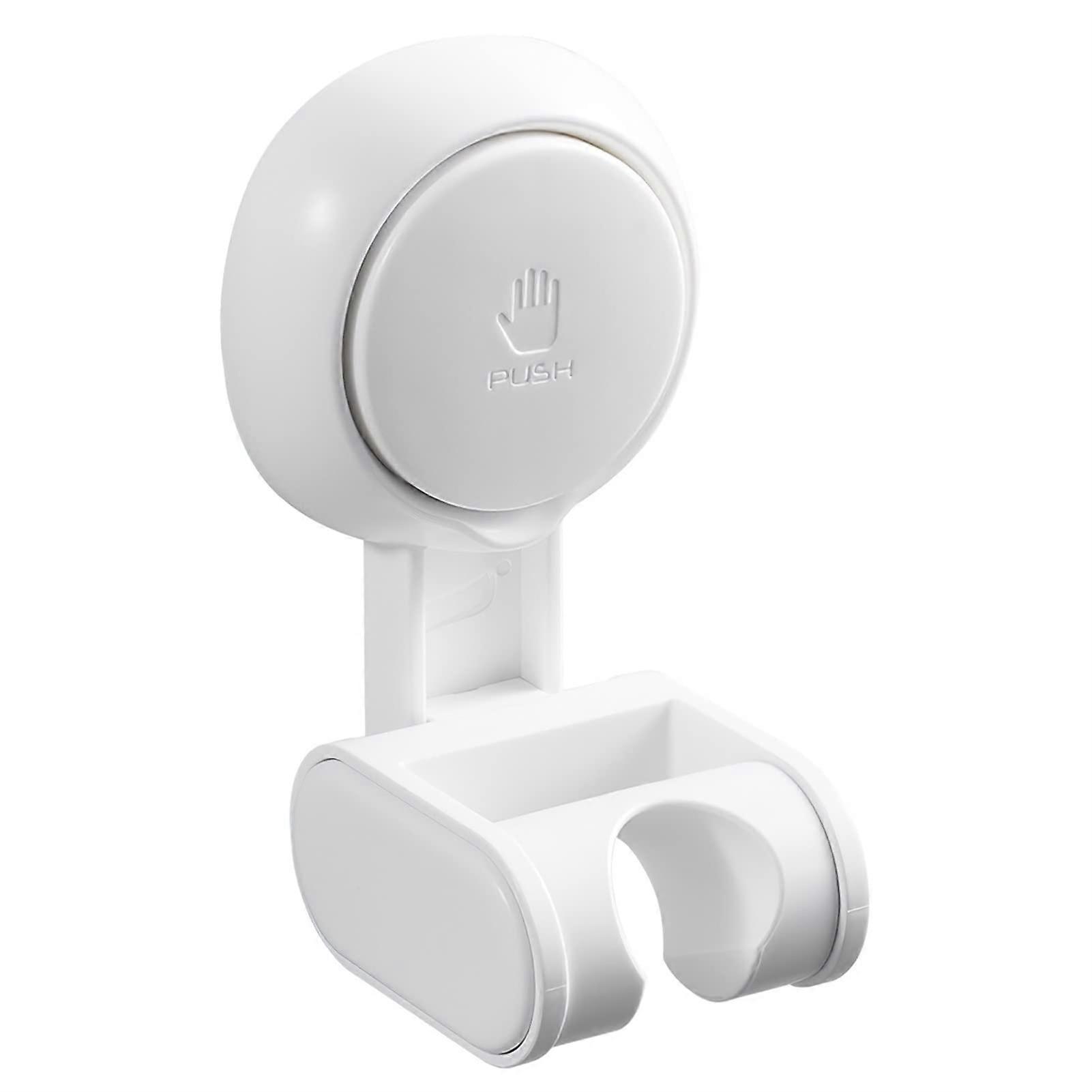 Adjustable Shower Head Holder 70° Up Down Rotation Wall Mount Bracket for Bathroom Without Cup