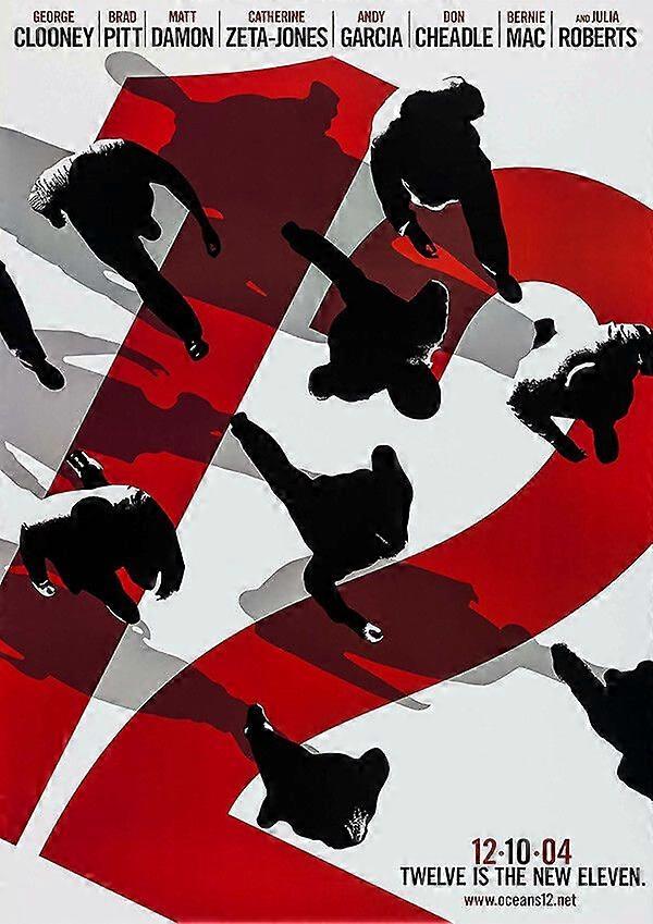 Ocean's 12 (Twelve)Stress Reliever Jigsaw Puzzle EB 5607