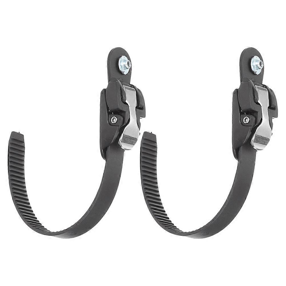 Roller Skate Buckle Strap for Shoe Fixing with 2Pcs Stable Adjustable Straps