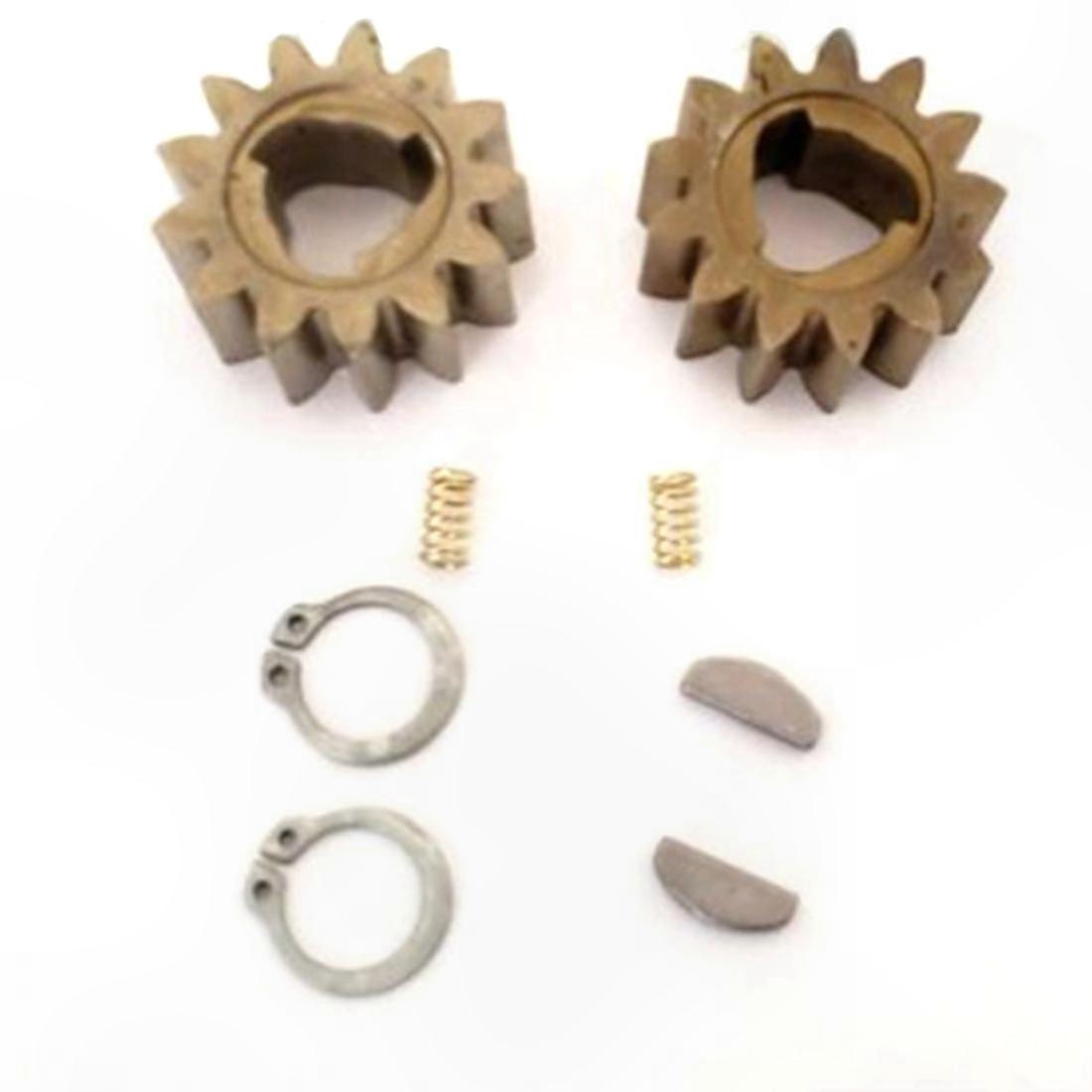 Garden Mower Drive Wheel Kit with Gears Clips