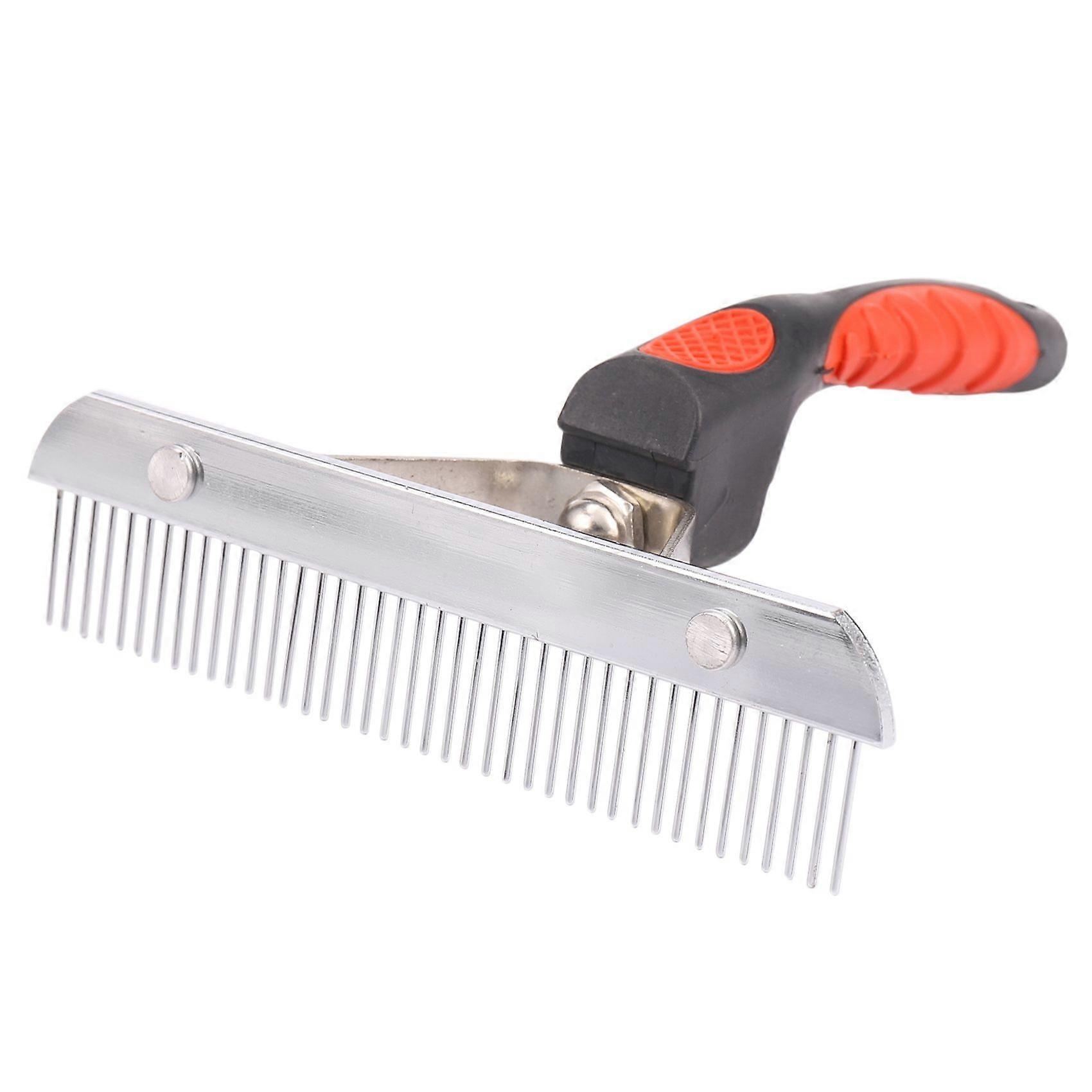 Pet Comb Extra- Rake Comb Grooming Brush Deshedding Tool Beauty Comb For Golden Retriever