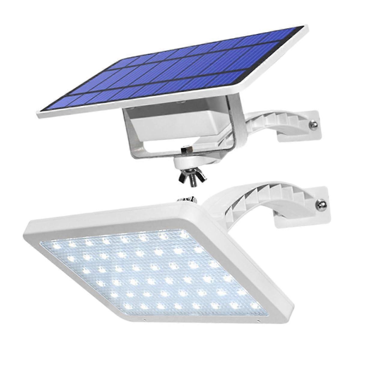 Solar Garden Light with Automatic Day/Night Sensor, Weatherproof Dual Mount for Patio and Stairway