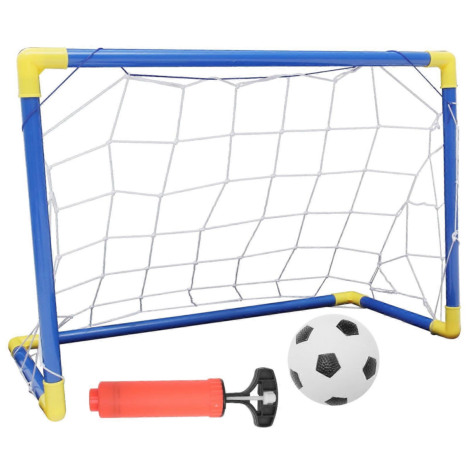 Sexagesimo Detachable Mini Soccer Goal Net for Kids with Ball and Inflator