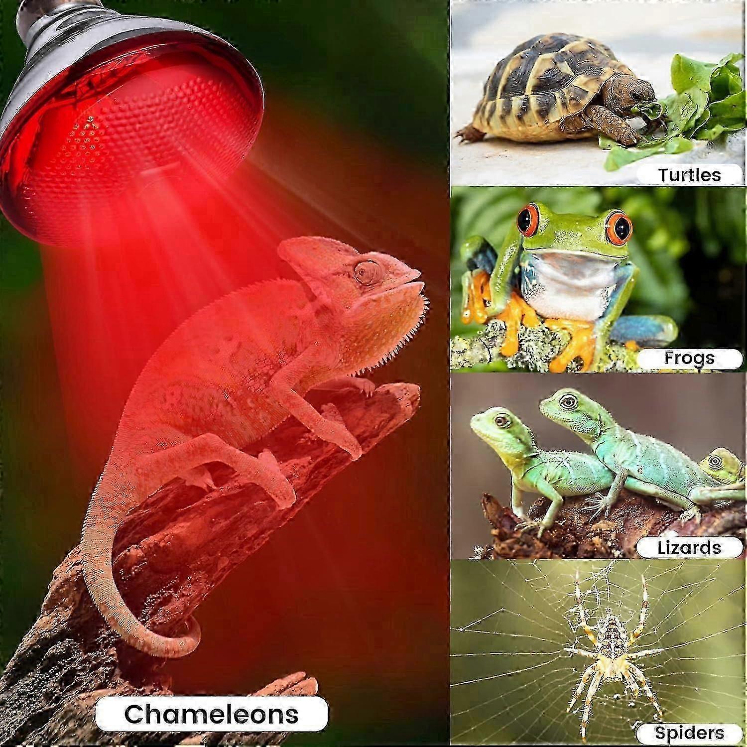 E27 鸡红外加热灯 220V 100-275 瓦红色加热灯灯泡加热灯泡，适用于育雏鸡、小鸡、宠物爬行动物