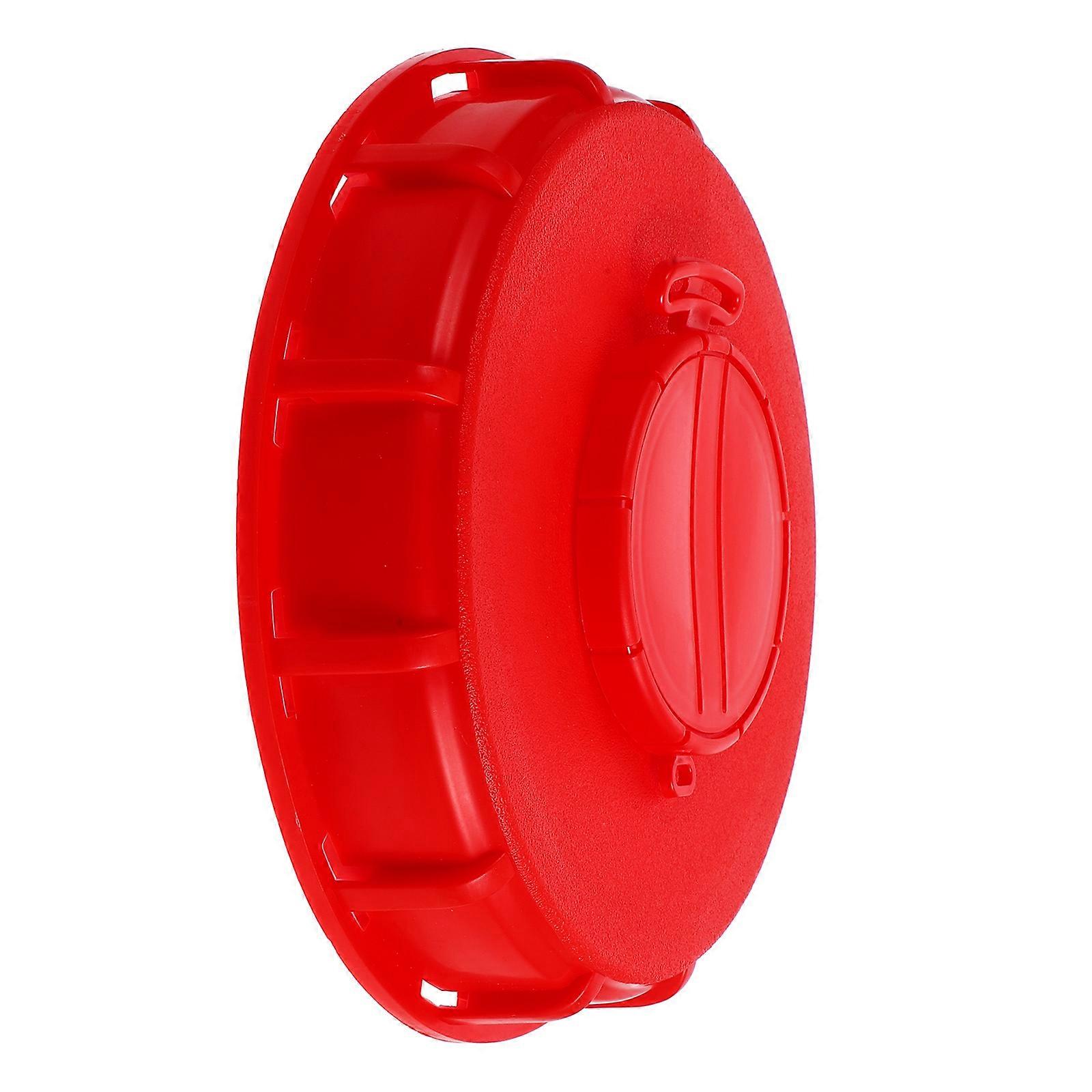 Red ABS Lid Cover with Valve for Safe and Efficient Storage Solutions 16.2cm