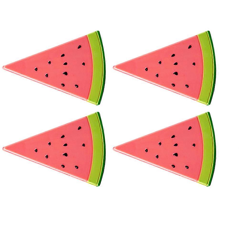 Plastic Watermelon Shaped Clothes Clips for Fixing 8Pcs Home Use