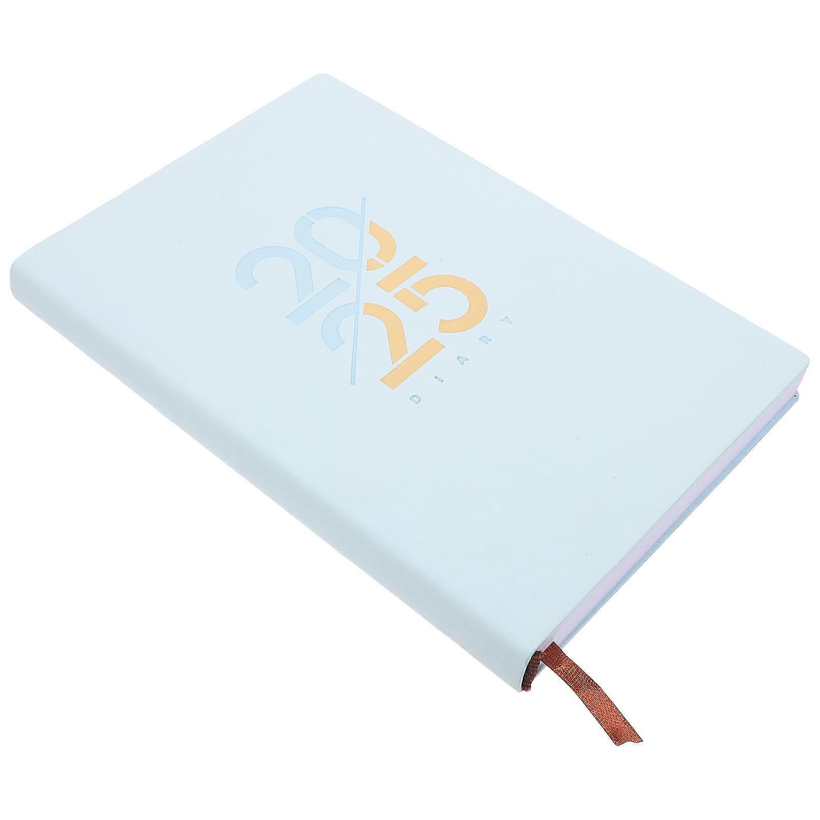 Monthly Planner Notebook for Writing 5Pcs A5 Size Sky-Blue Design