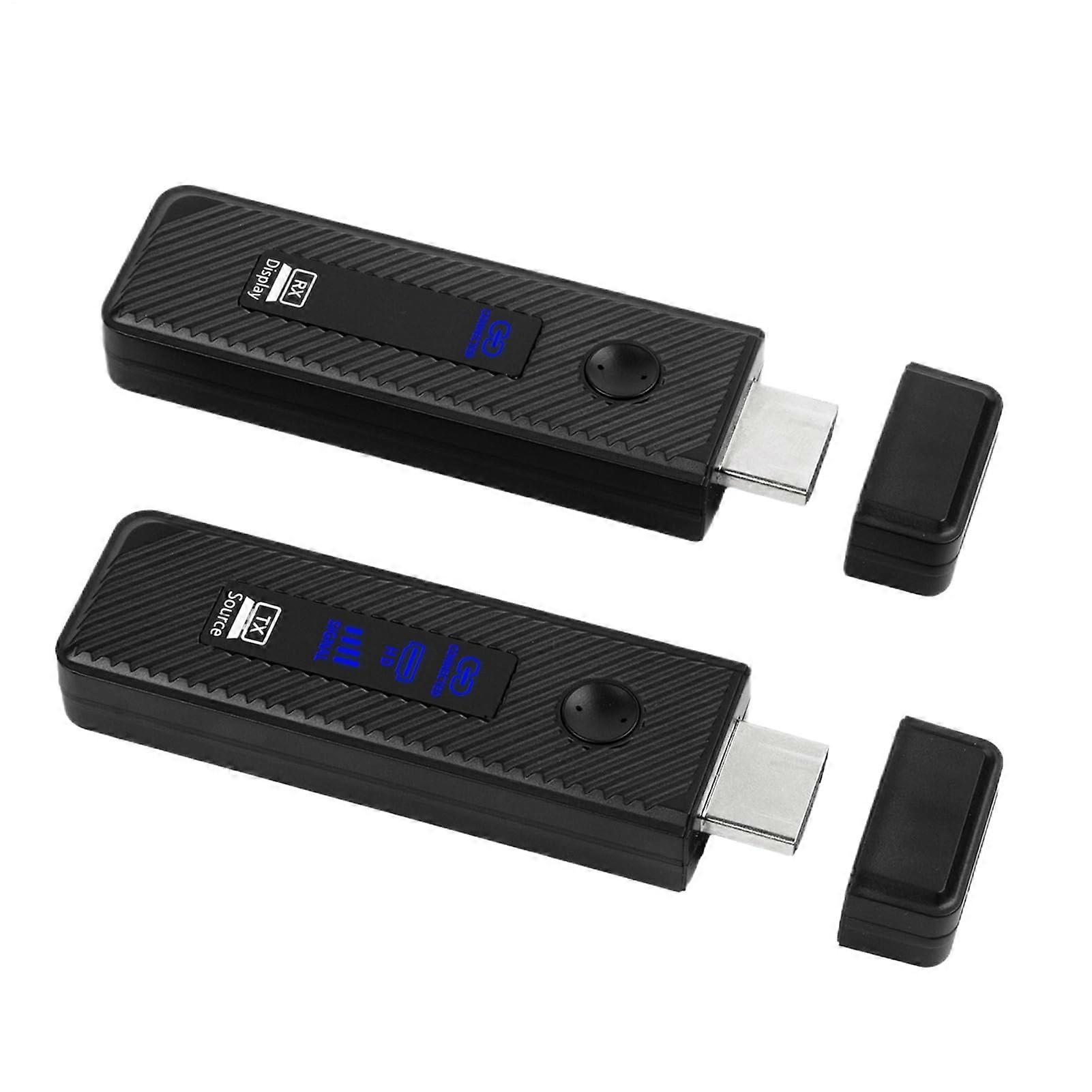 Wireless Video Transmitter And Receiver For Laptops And Computers, Monitors, Projector Support, Video Audio Transmission