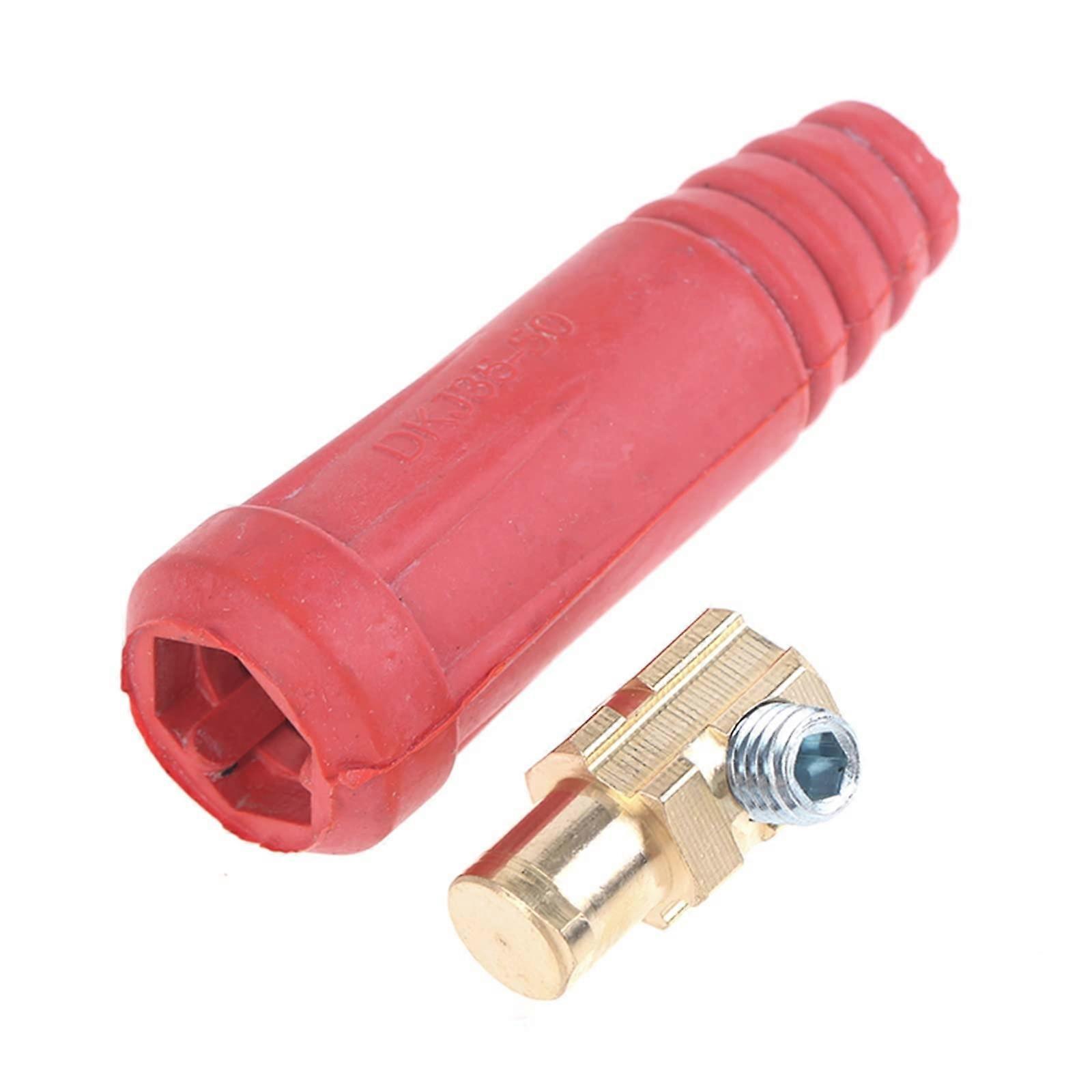 1PC 1025 3550 Brass Welding Machine Power Connector with Stable Power Transfer