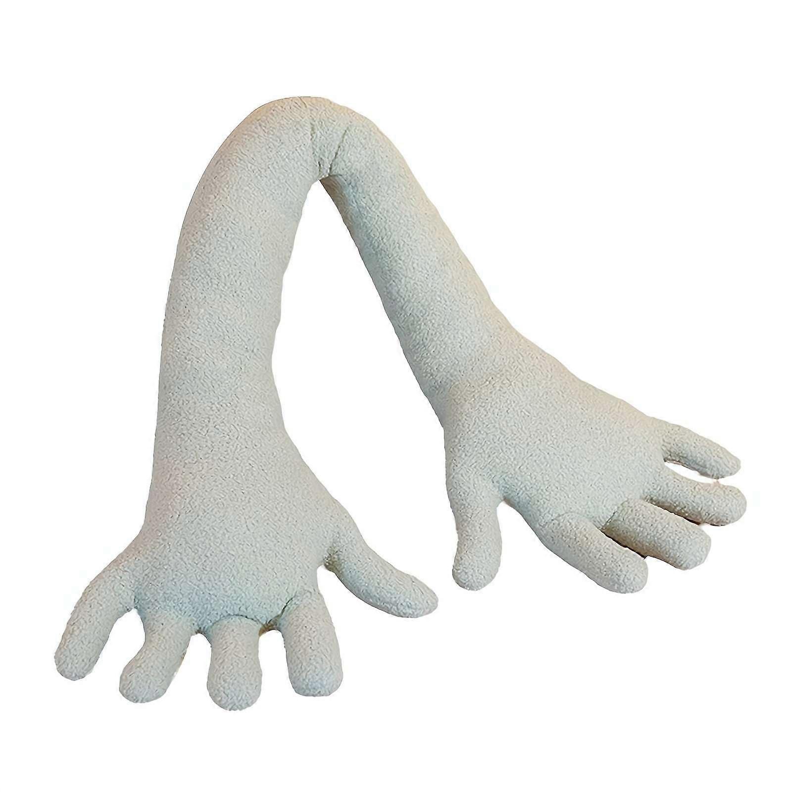 Ergonomic Leg Support Pillow with Soft Plush Hug Design for Sleeping and Sofa, Washable Cover