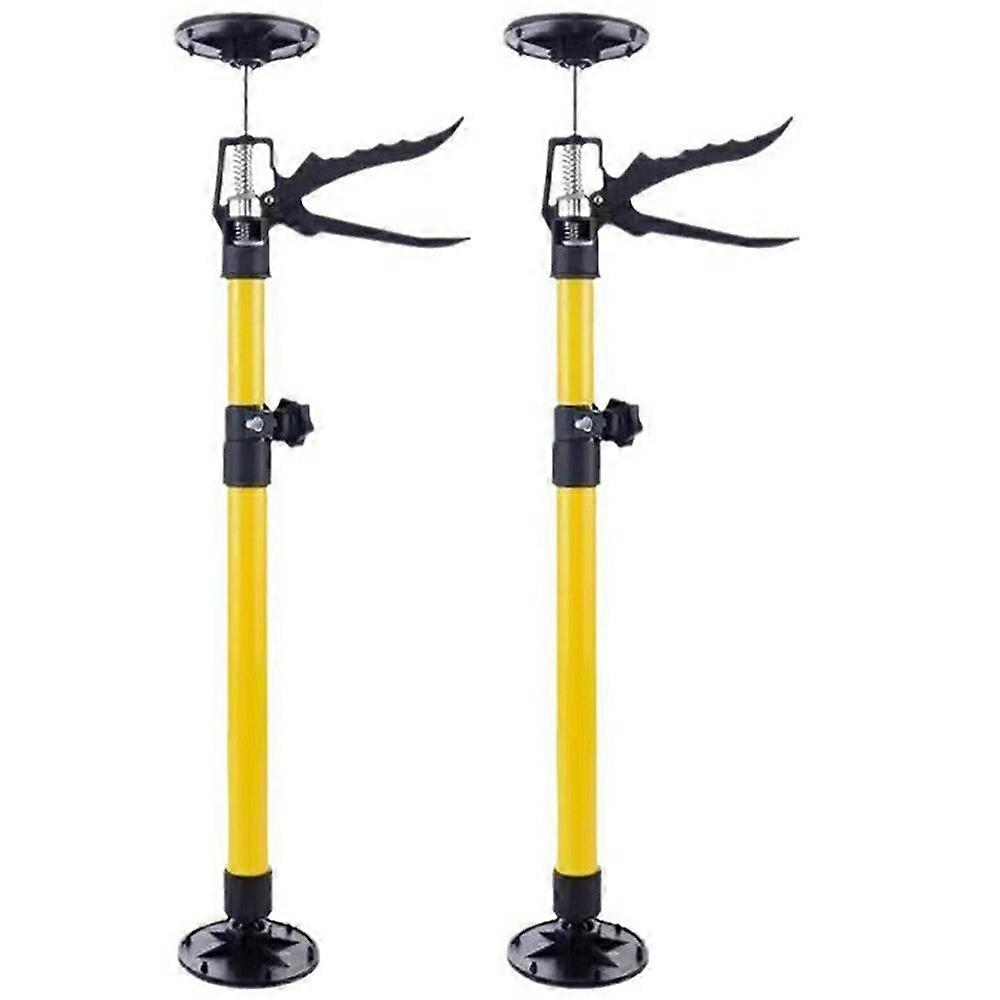 2Pcs 50-115cm Extendable Cabinet Installation Iron Support Rod Adjustable Cabinet Support Jack