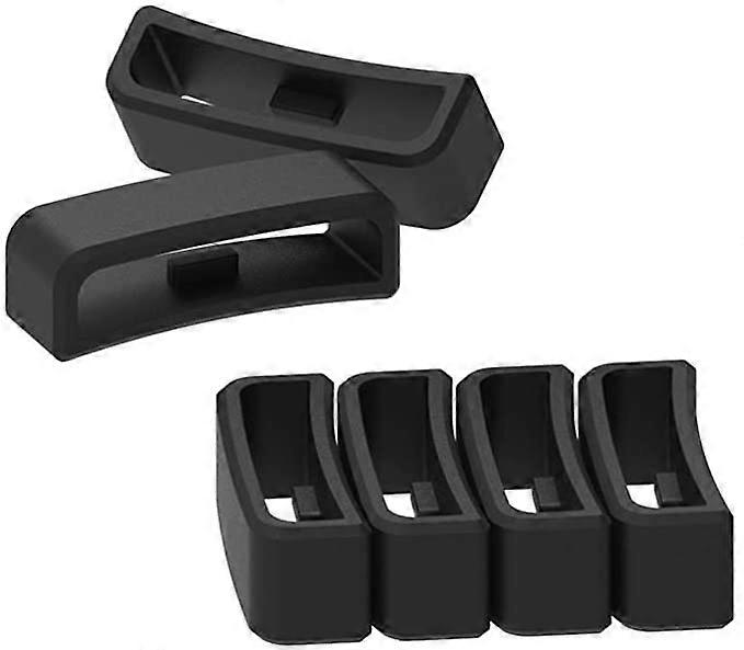 Silicone Strap Loop Pack of 6 Secure Replacement Holders for Garmin Vivoactive HR and Forerunner 910XT