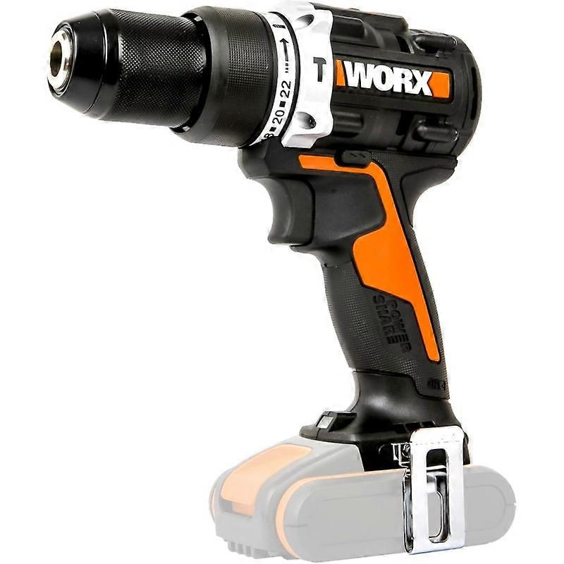 Worx Nitro Wx352.9 Drill Wireless Percussion Screwdriver, Powershare, Brushless Engine, 60 Nm