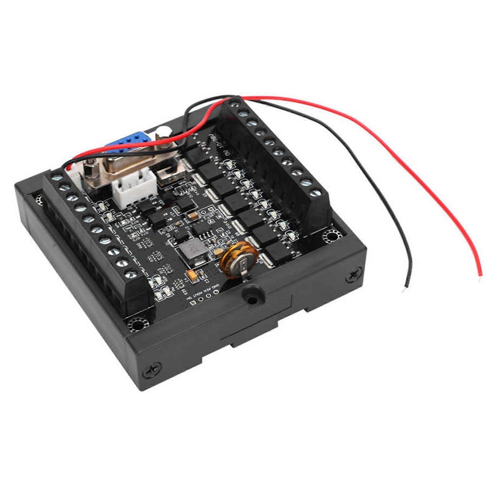 2X Programmable Controller FX1N-20MT PLC Module Regulator Industrial Control Board DC24V Programmable Logic Controller