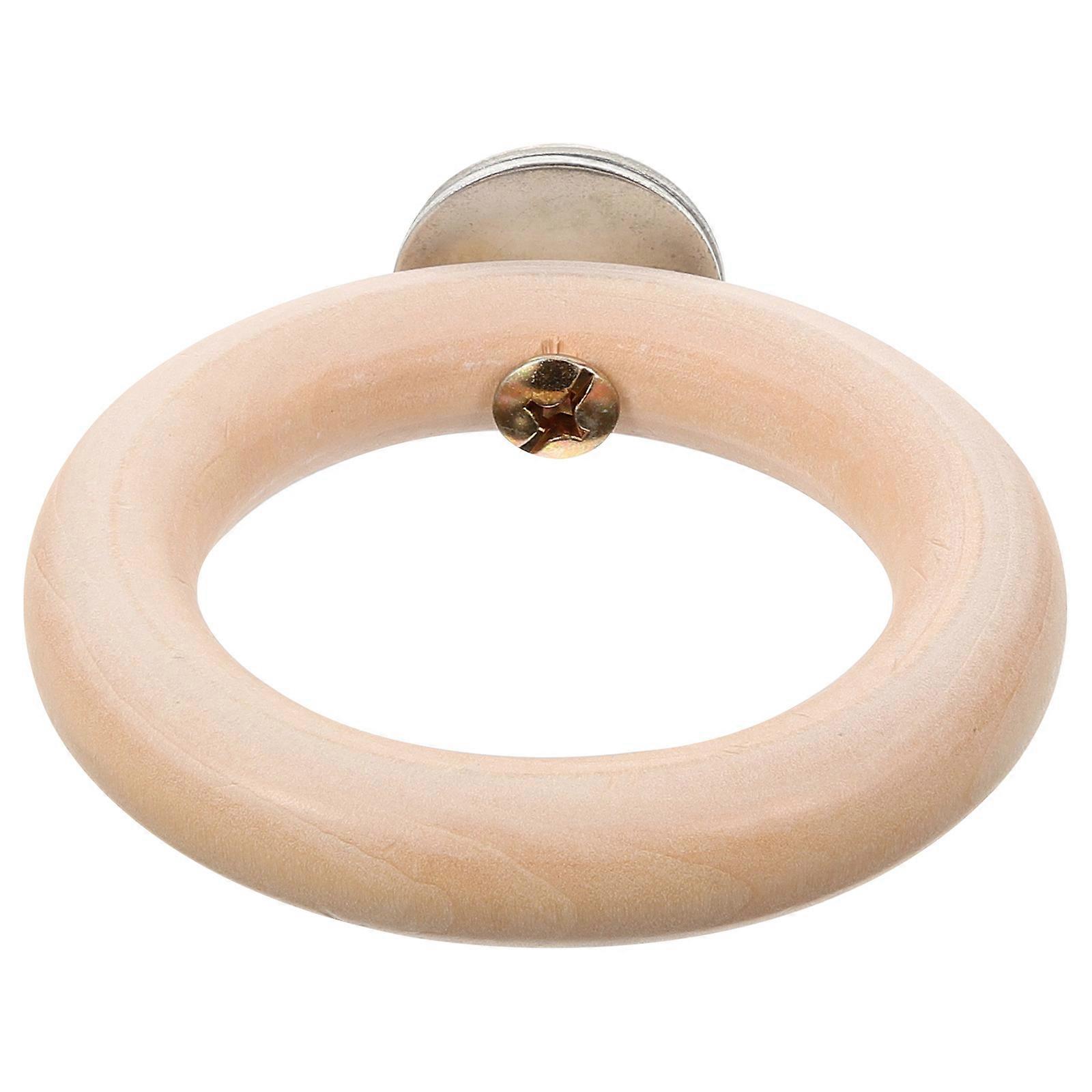 Natural Wood Parrot Perch for Teeth Exercise and Standing