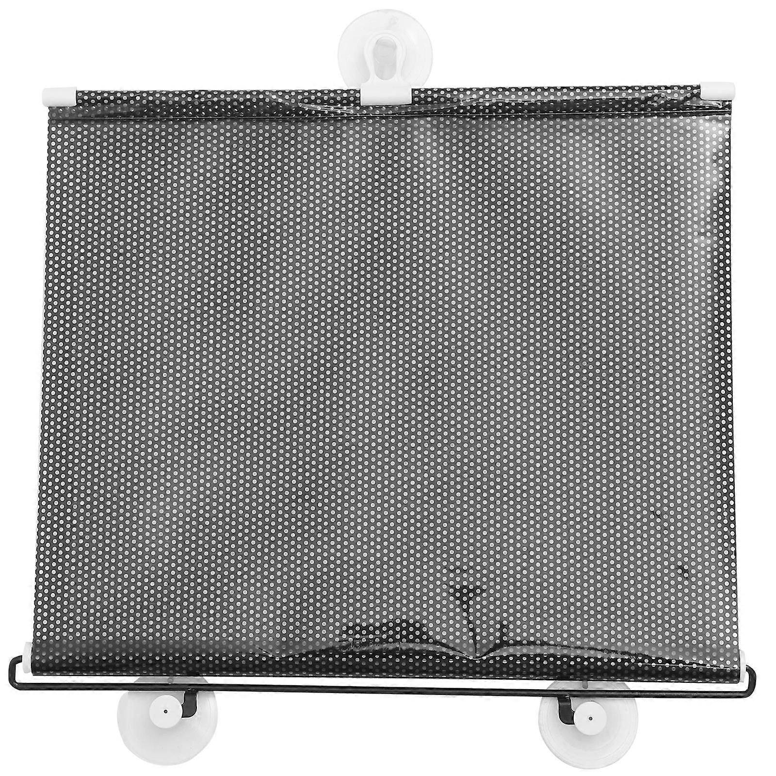 Car Sun Shade Automatic Retractable Windshield Curtain for Sun Protection 1Pcs