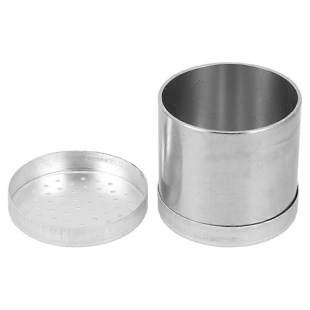 Soil Sample Container Tool for Accurate Soil Analysis with Cover Silver