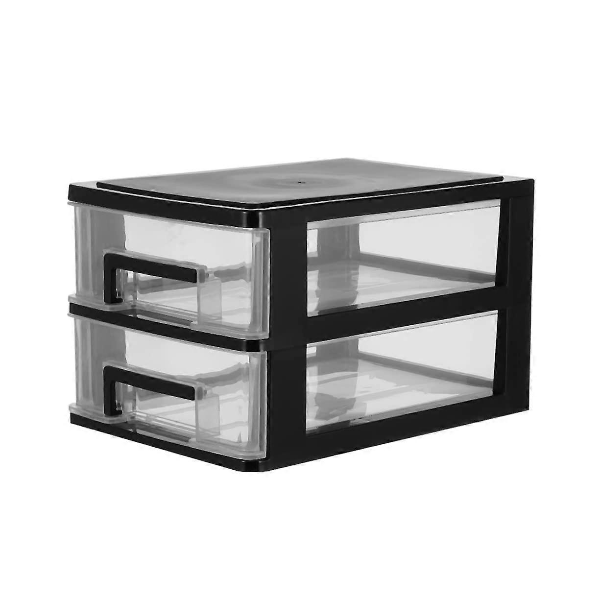 Plastic Storage Cabinet with MultiDrawer Organization for Bathroom Kitchen Home and Office