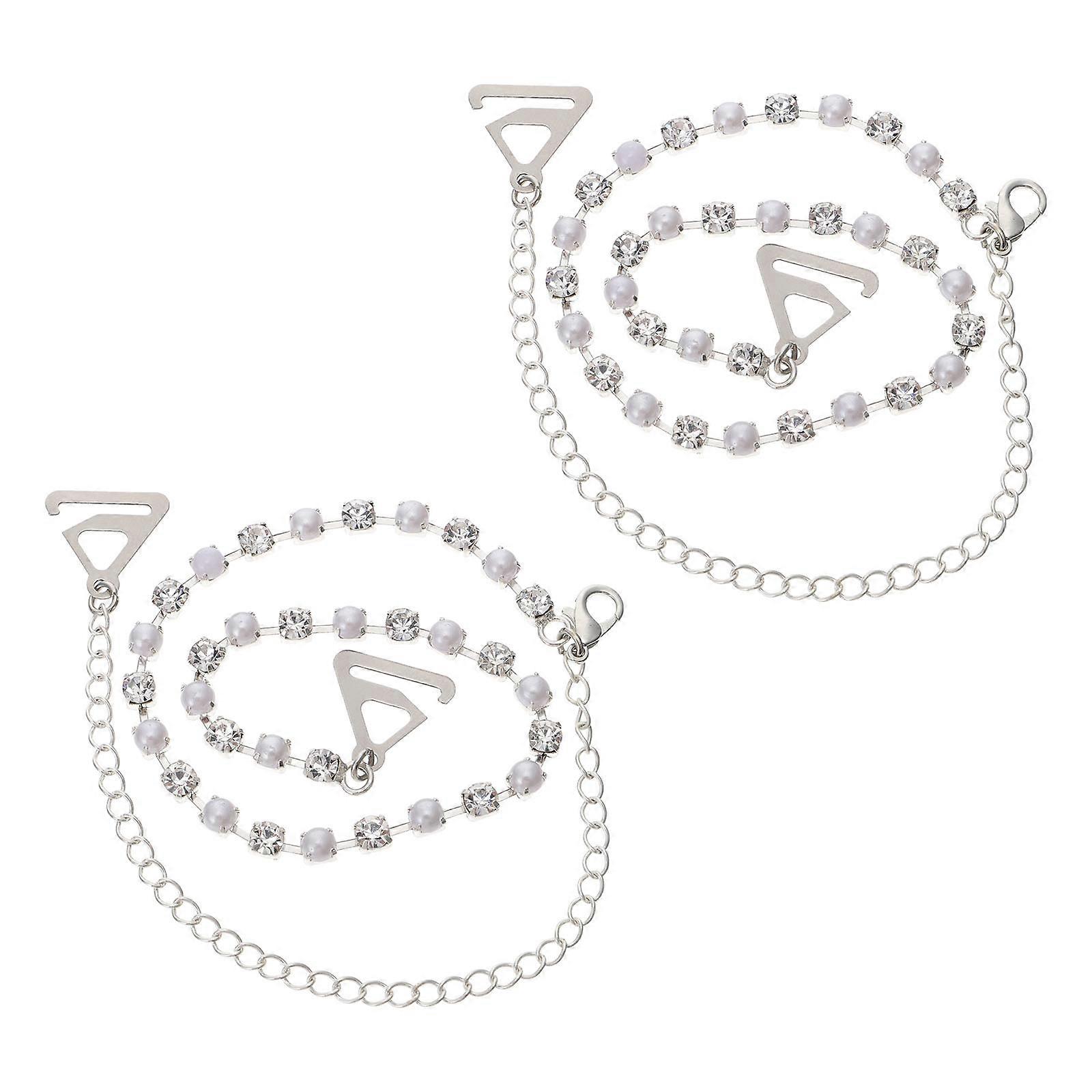 Invisible Underwear Straps Practical Off Shoulder Bra Straps 2Pairs