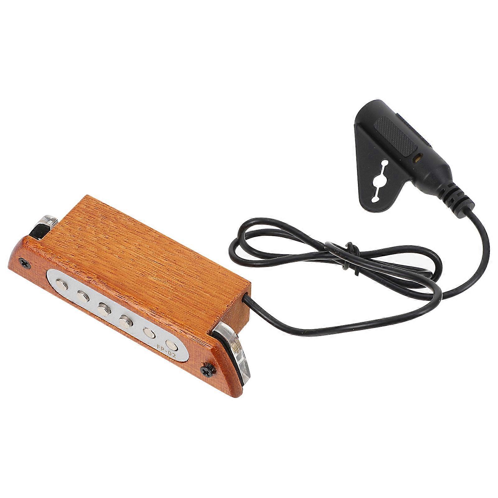 Mini Acoustic Guitar Pickup Feedback Reduction Performance 1Set