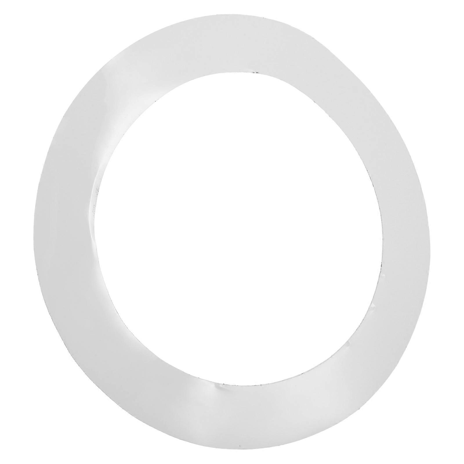 Bass Drum Hoop Ring Protector for Musical Instruments White Adhesive