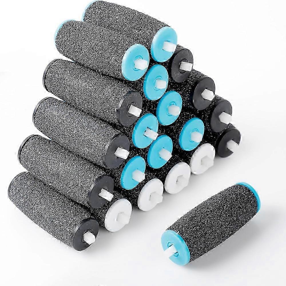 20 Pieces Scholl Velvet Smooth Replacement Rollers Set
