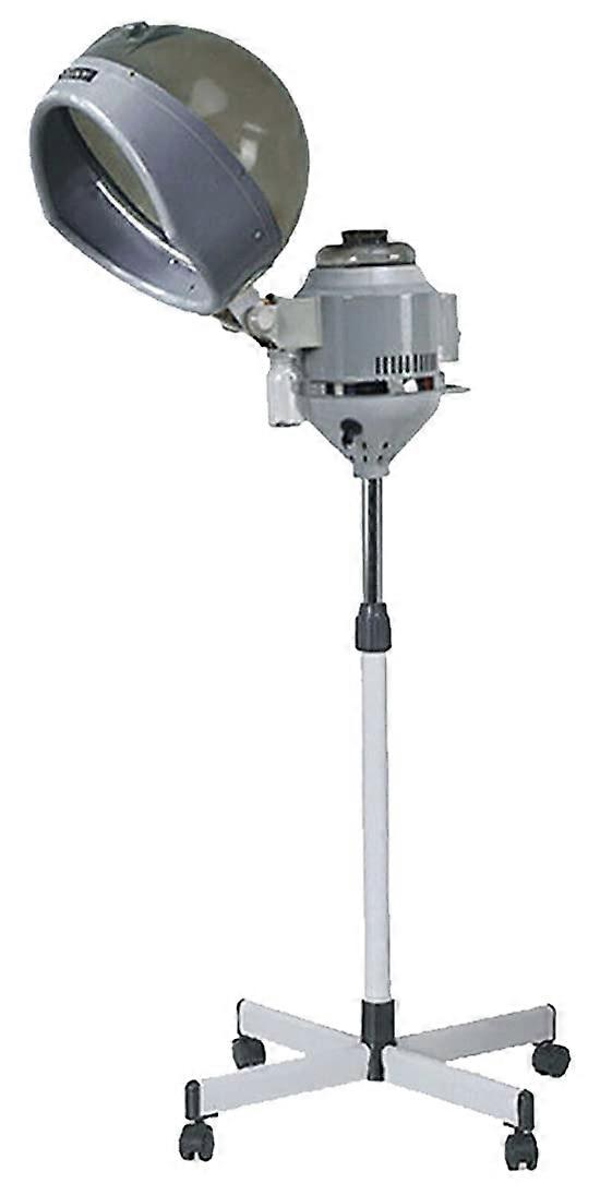 Professional Salon Hair Steamer with Timer, Deep Moisture Penetration, Adjustable Height Stand (White)
