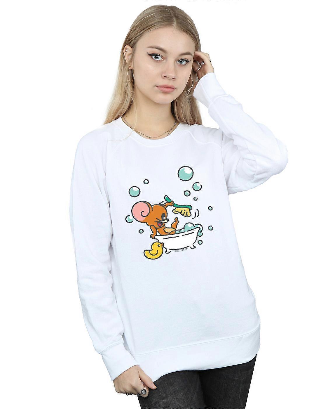 Tom And Jerry Women's Bath Time Sweatshirt