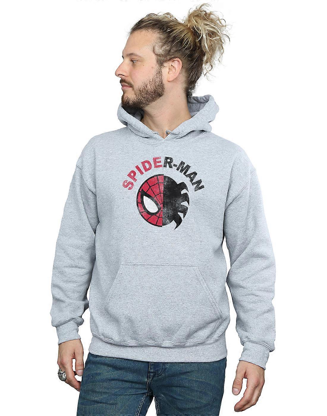 Marvel Men's Spider-Man Classic Split Hoodie