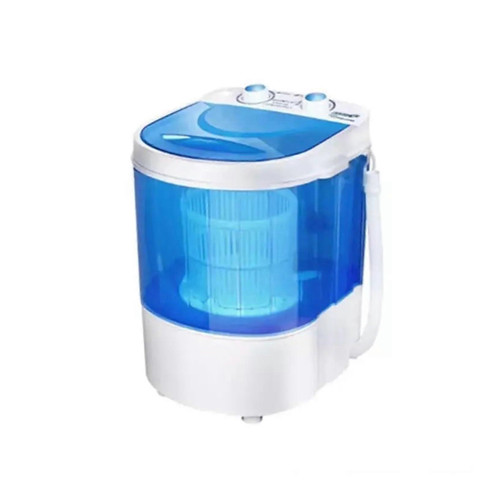 Mini Washing Machine Compact SpaceSaving SemiAutomatic Single Tub for Apartments Dorms Camping