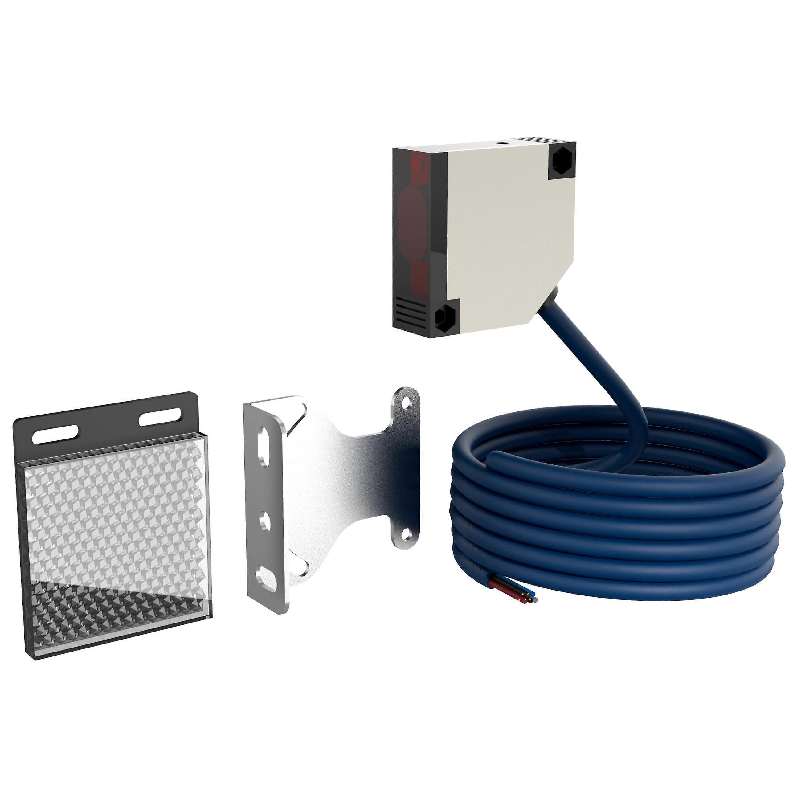 Photoelectric Beam Sensor 13ft Gate Safety Sensor Weatherproof Fast Detection for Sliding Gates