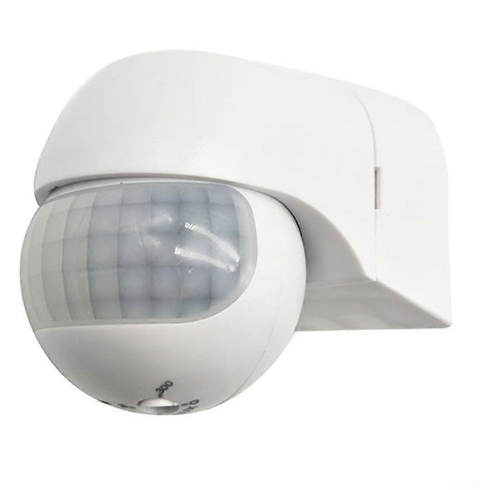 Outdoor Motion Sensor Light Switch PIR Detector IP44 Weatherproof 180° 12m Range Adjustable Lux