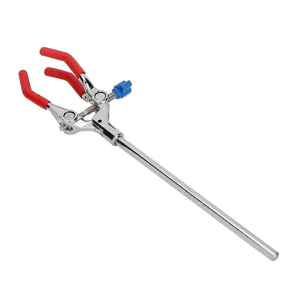 Lab Clamp with Adjustable Base, ThreeJaw Retort Stand Clamp for Flask and Condenser Experiments