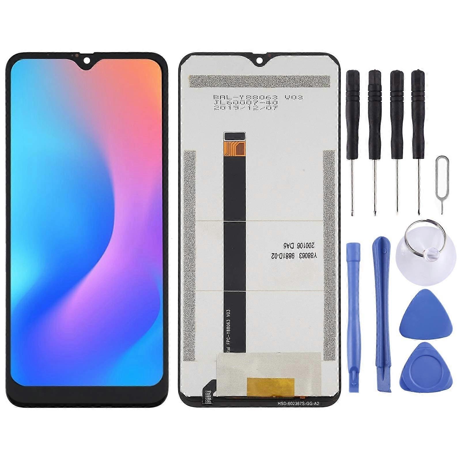 LCD Screen Replacement and Digitizer Assembly Preassembled Display  Part for Blackview A60 Plus