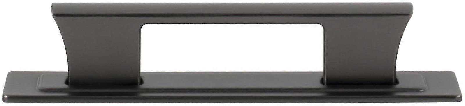 3.75 Inch Cabinet Pull Handle Slate Finish, Durable Replacement Drawer Handle, Easy Installation