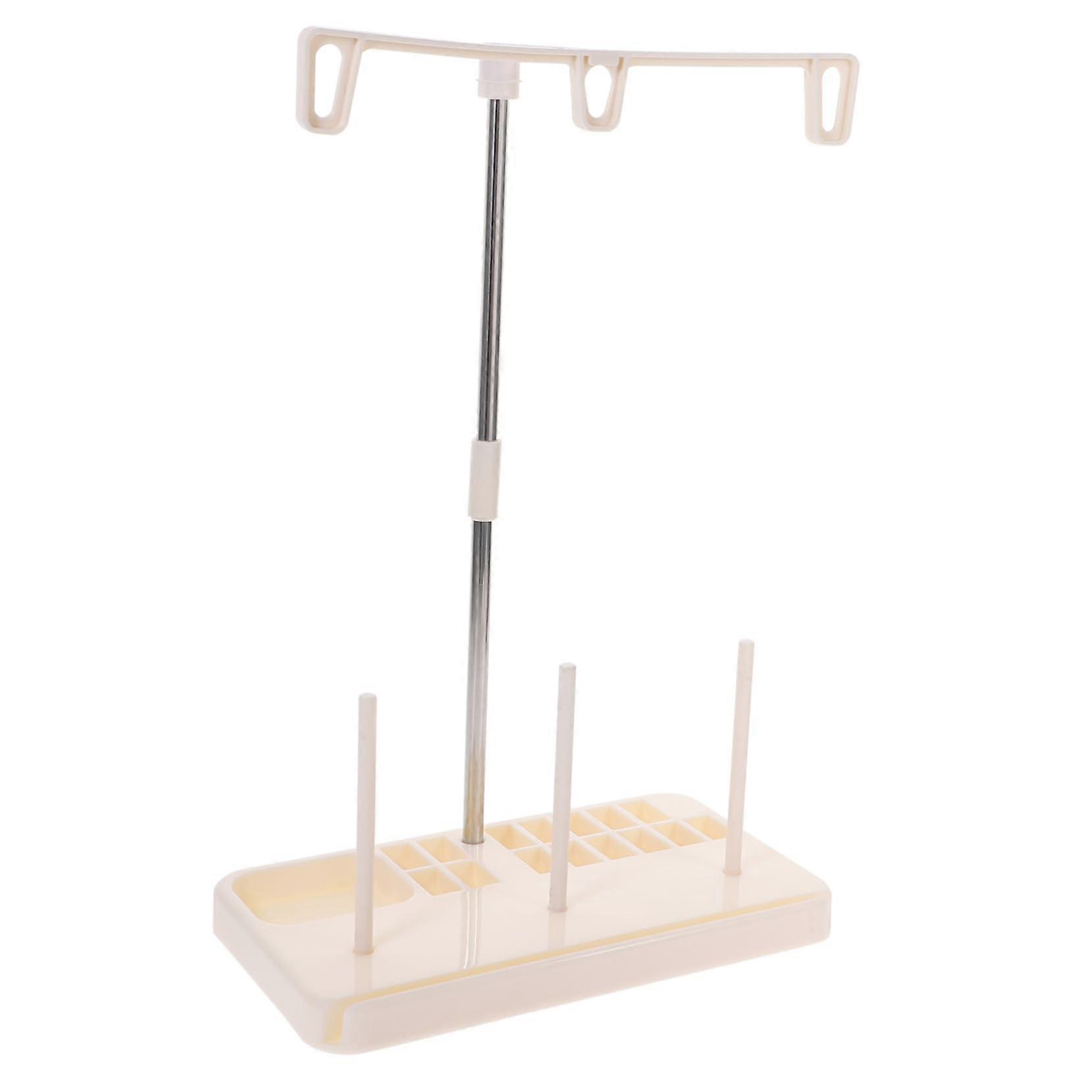 Embroidery Thread Spool Holder and Sewing Thread Stand Metal Plastic for Large Cones