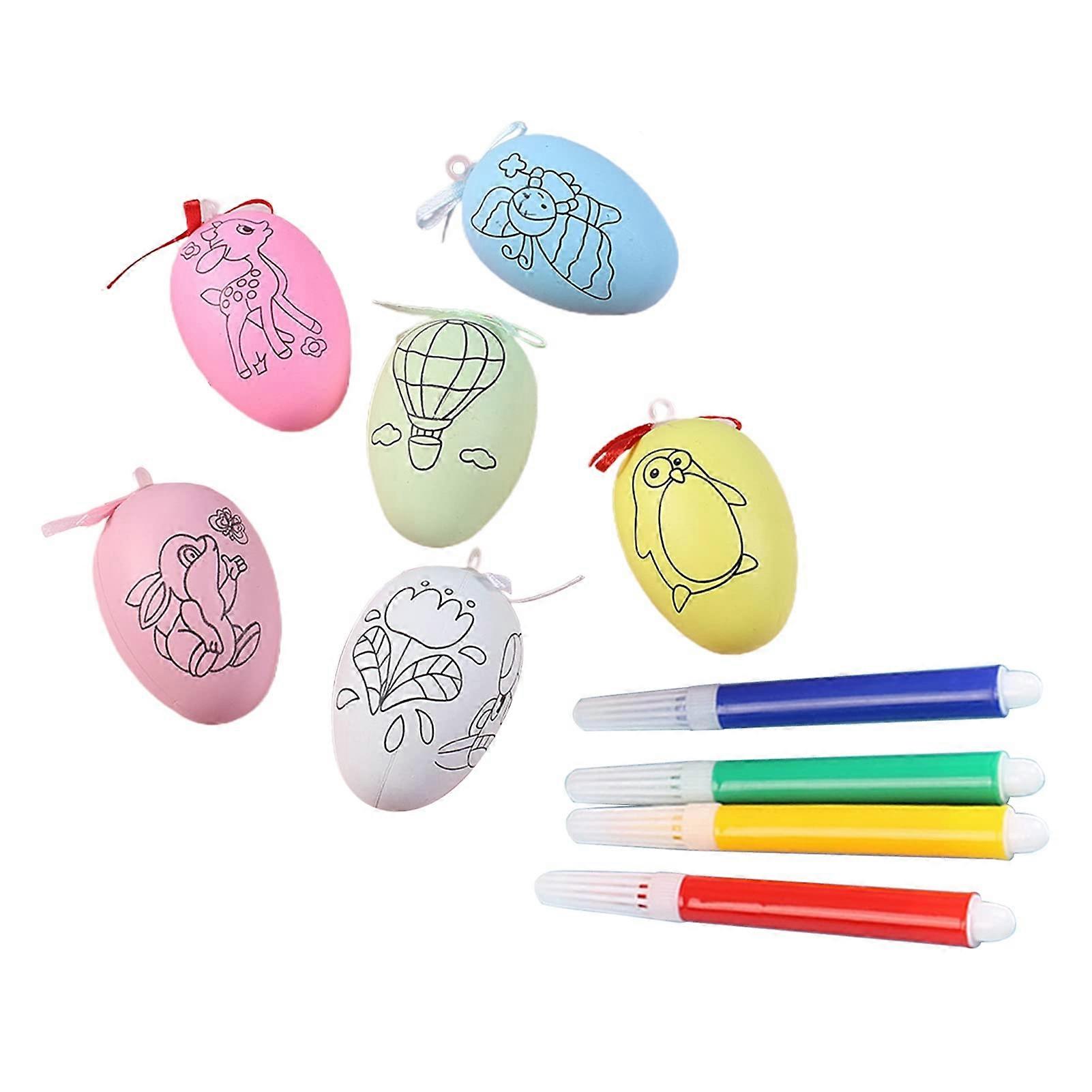 Simulation Egg Model Toy, AntiScratch Random Color Design for Kindergarten Educational Play