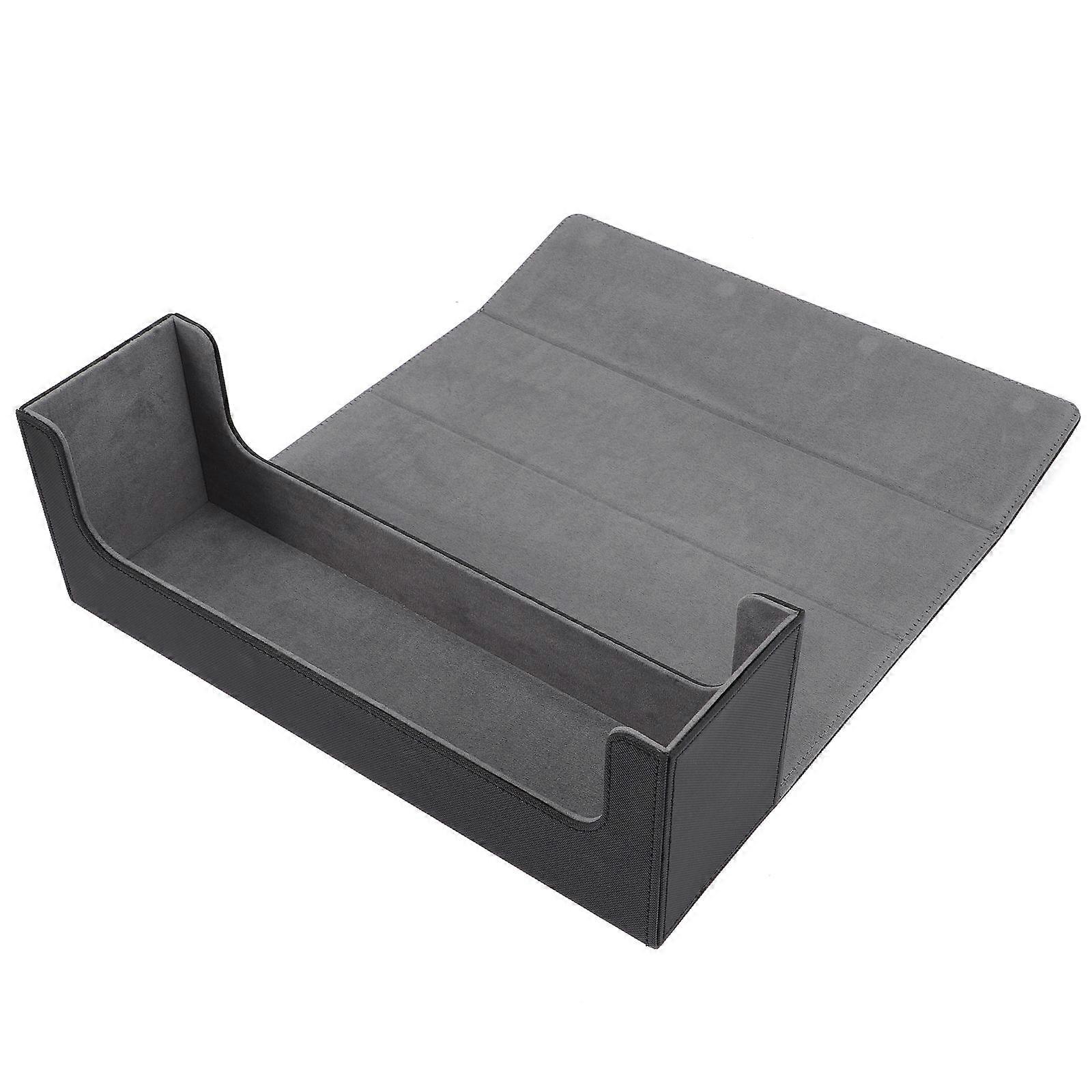 Black Deck Card Box for Storage 3Pcs Magnetic Game Cards Storage Case