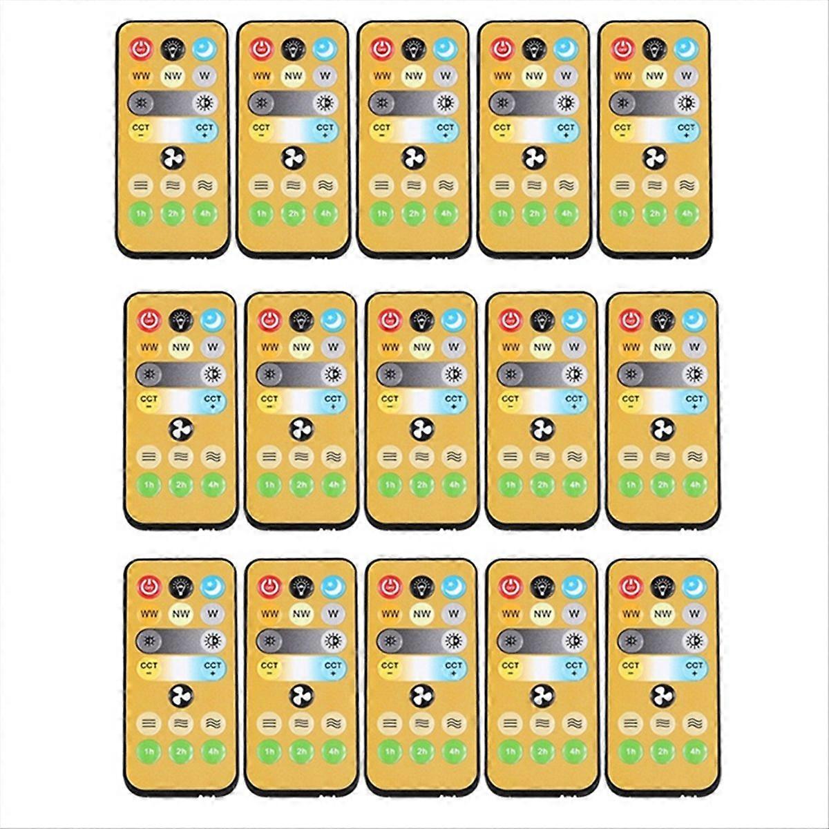 15pcs Wireless Switches 3-Speed Timing Remote Control