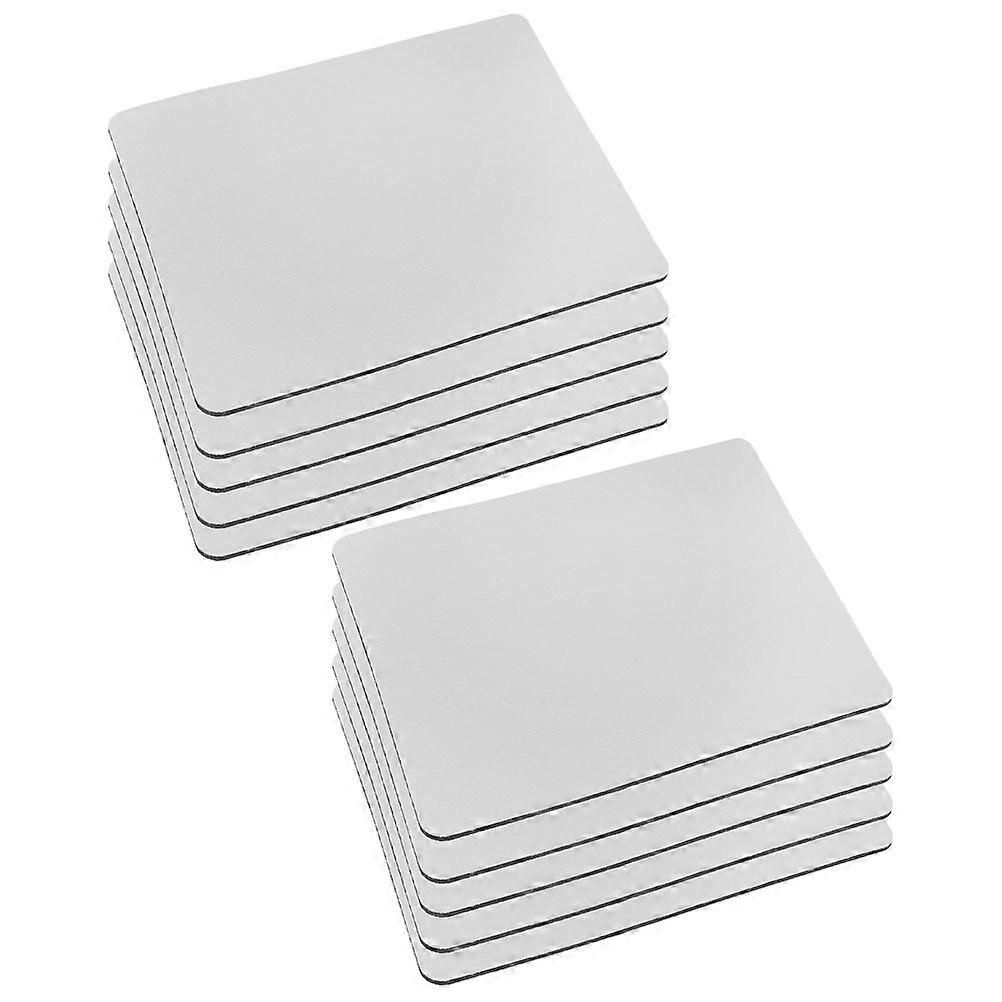 White Sublimation Mouse Pads Blank for Office Desk Use 20Pcs Kit