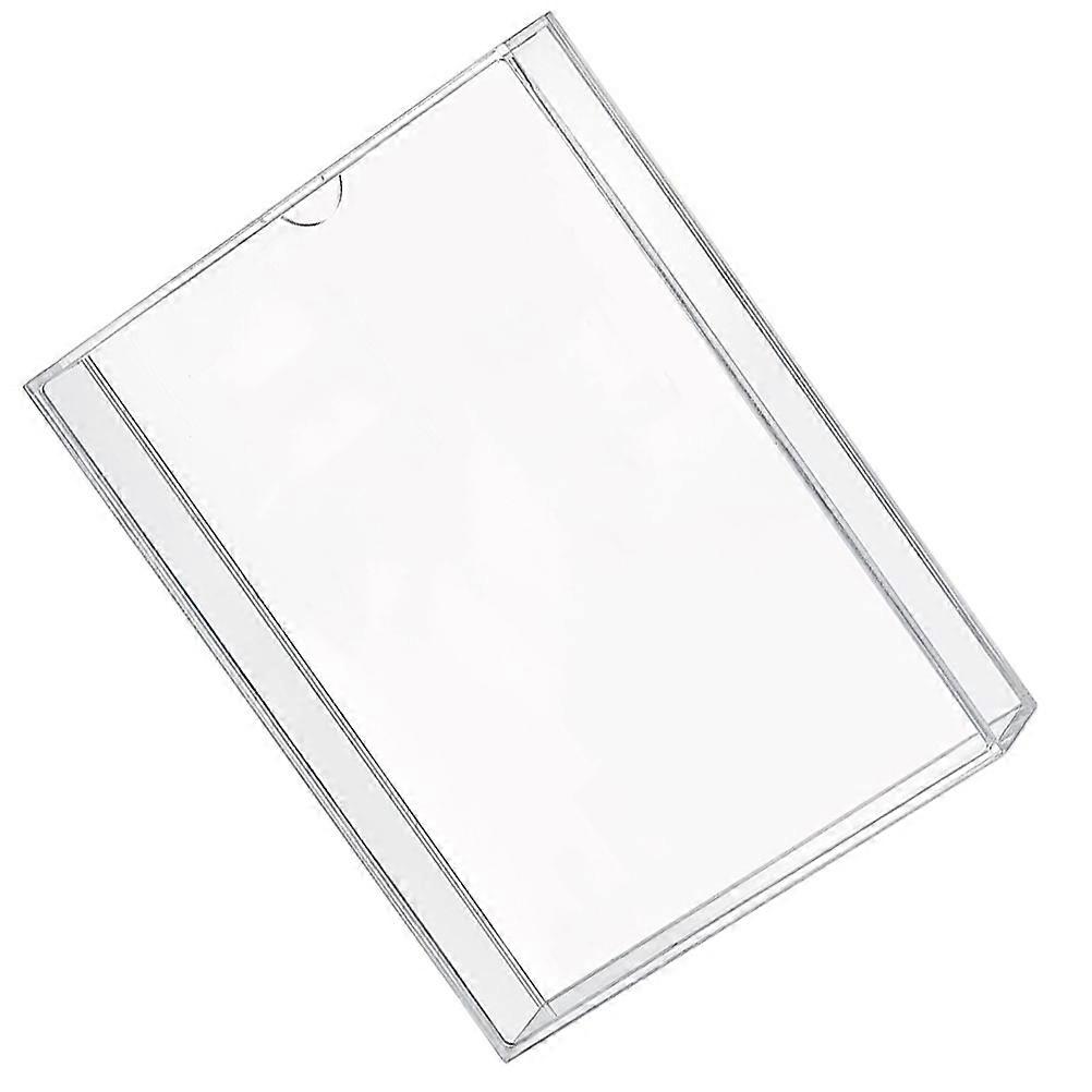 Box Frame For Flower Display Case Square Acrylic Dust Protection Storage 1Set