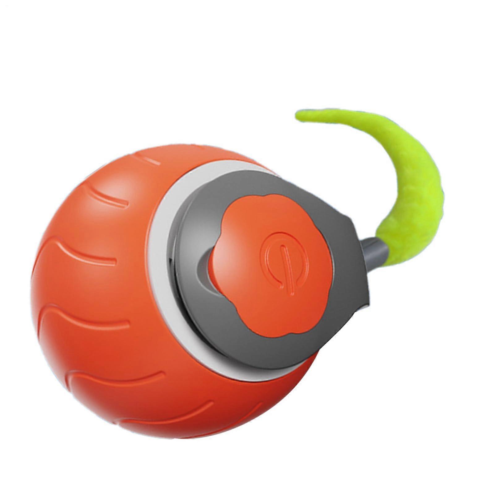 Interactive Cat Toy Electric Cat Ball with Automatic Rolling Motion, LED Lights, BiteResistant Design