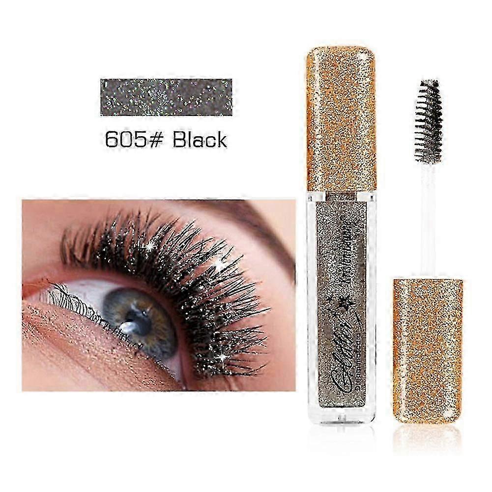 Funkelnde Farbe Perlmutt-Glitzer-Wimperntusche