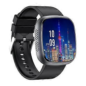 Reloj inteligente con Bluetooth 5.3 para llamadas, pantalla AMOLED de 1,72", resistente al agua IP68, monitor de actividad física, color negro carbón.