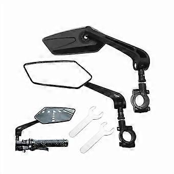 Espejos retrovisores ajustables para scooter, bicicleta de carretera, bicicleta, motocicleta, accesorio compatible con MTB, scooter, ATV, bicicleta plegable Bic