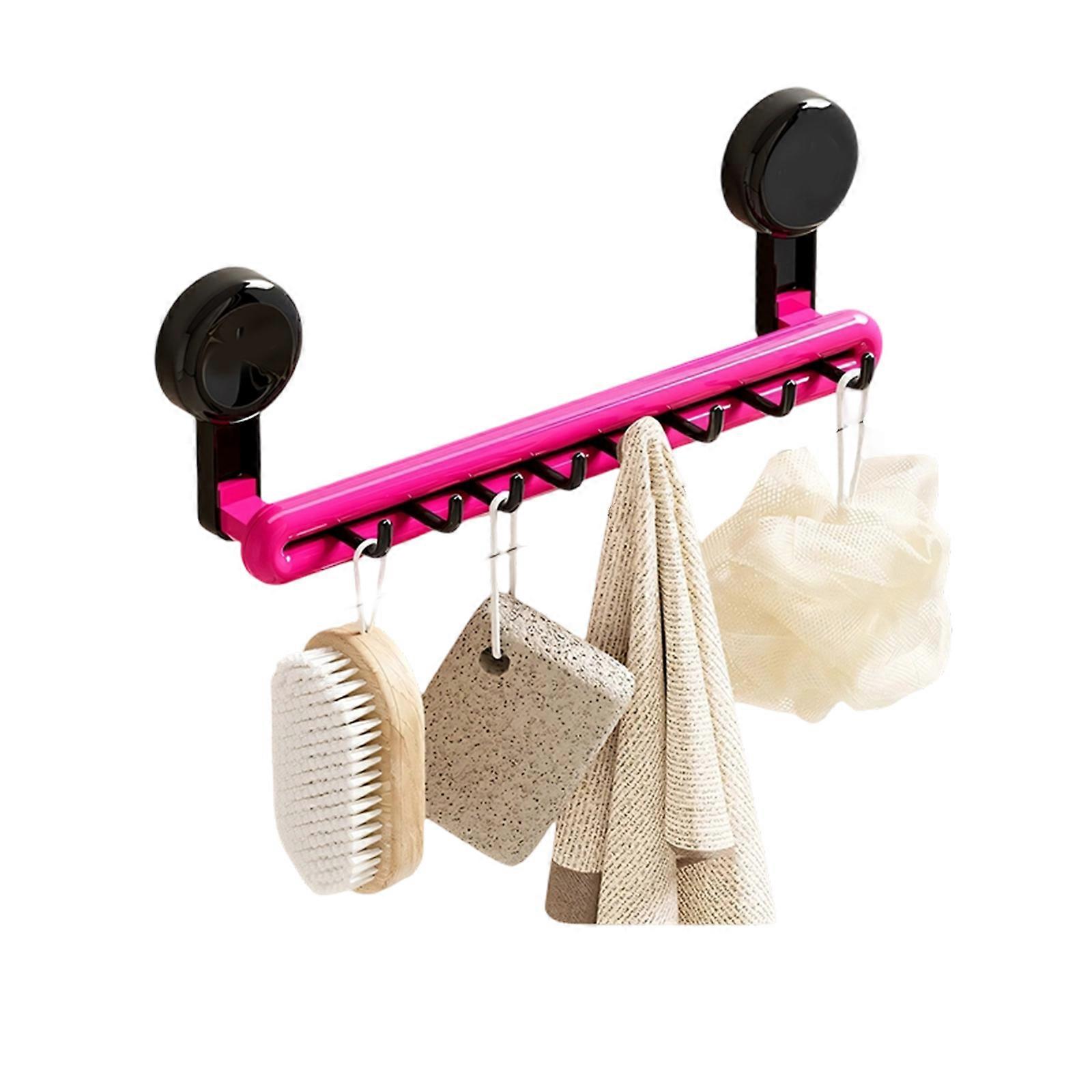 Easy Mounting Hook For Bathroom Kitchen Cabinets Holds Multiple Items Multicolor